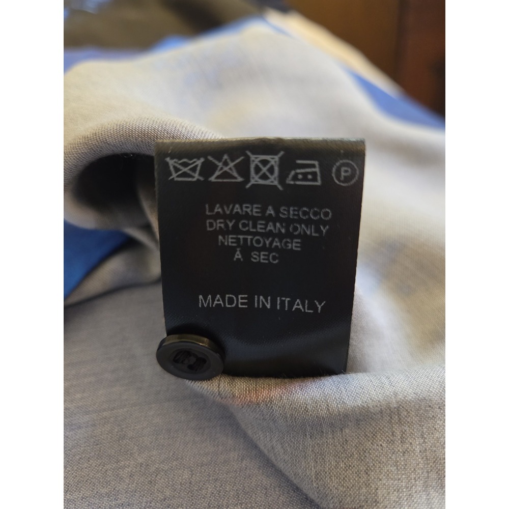 Blue Sky Inn Men's Button Up Viscose SS Shirt Made In Italy Size Med NEW! $375 - Picture 9 of 14